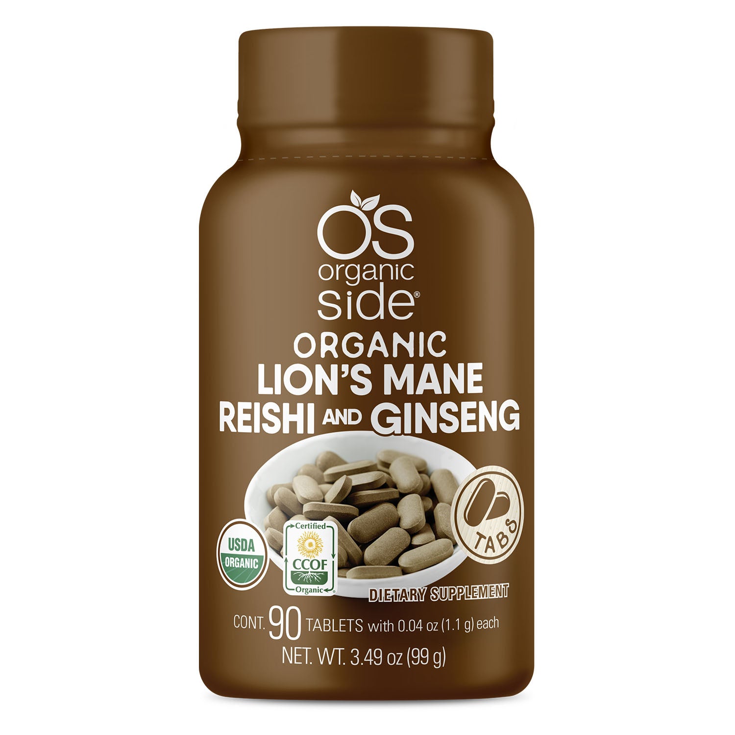 Organic Lions Mane Mushroom Capsules